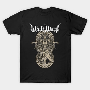 White Ward metal T-Shirt